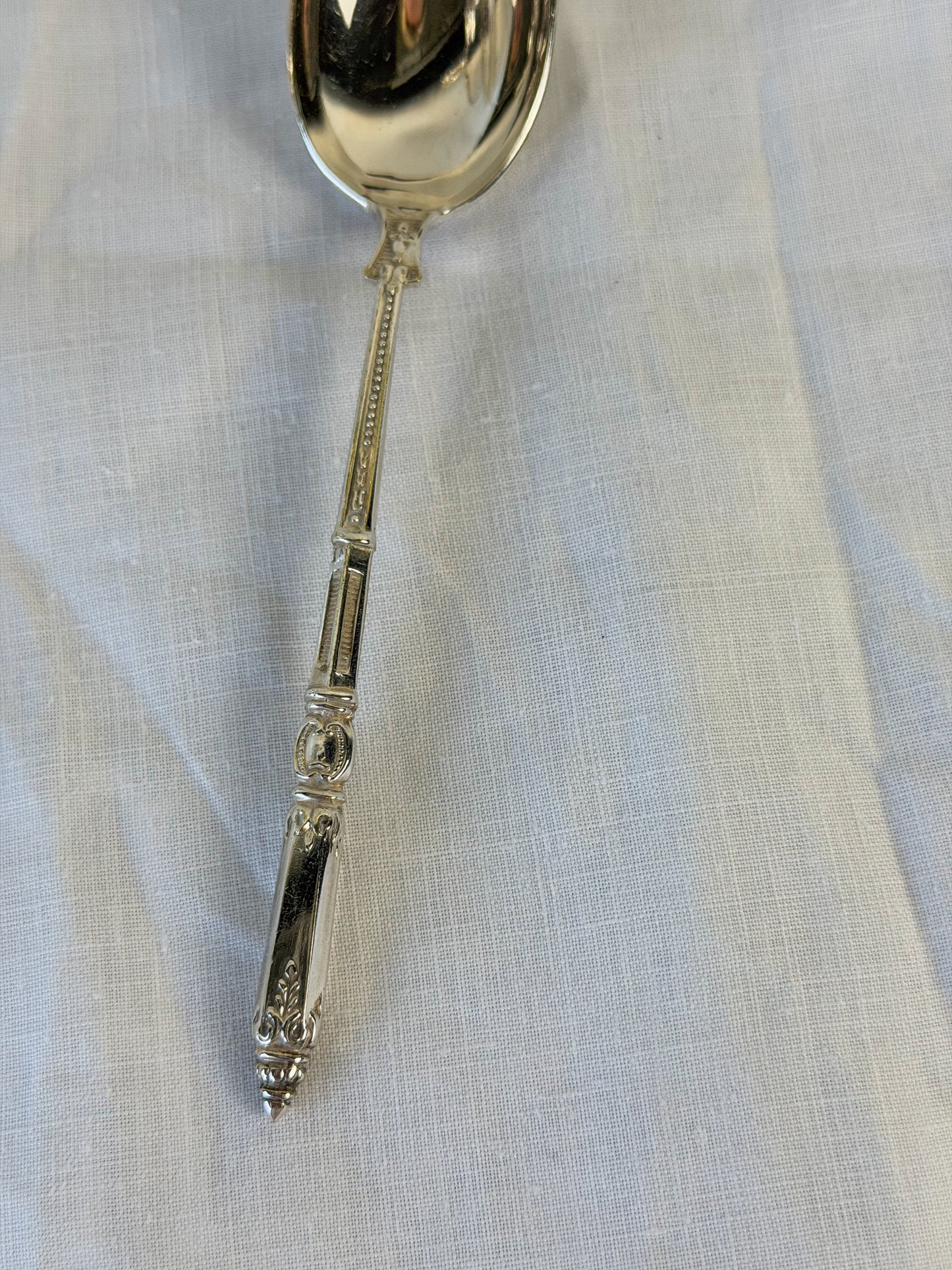 French Silverplate Condiment Spoons & Forks