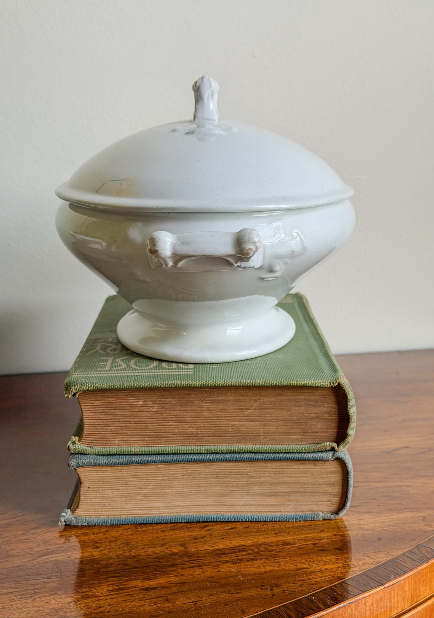 Antique English Ironstone Vegetable Server (No. 2)