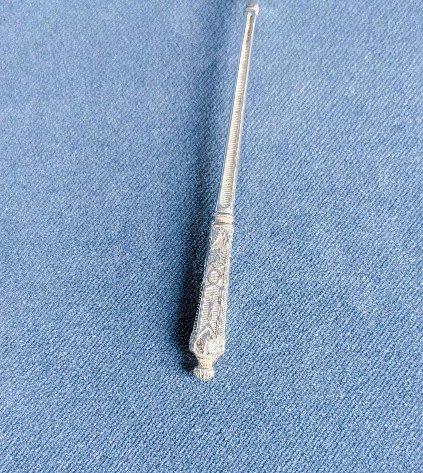 Vintage French Silverplate Condiment Spoons