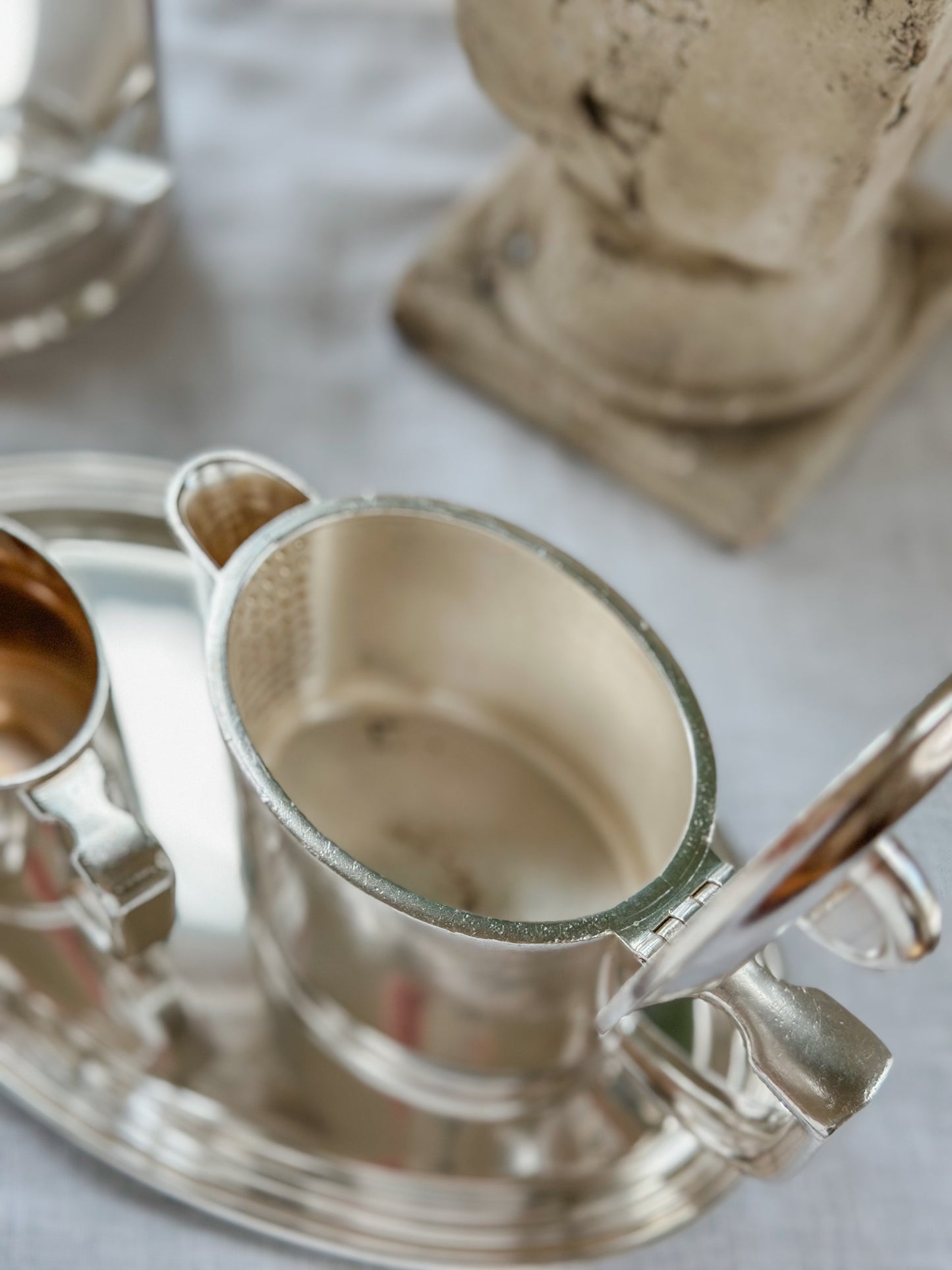 Vintage Hotel Silver Teapot by Berndorf
