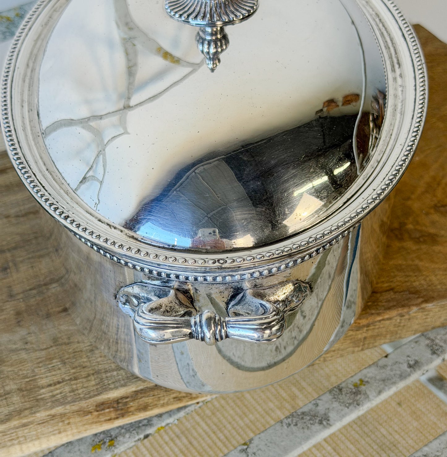 Antique Edwardian Silverplate Serving Dish