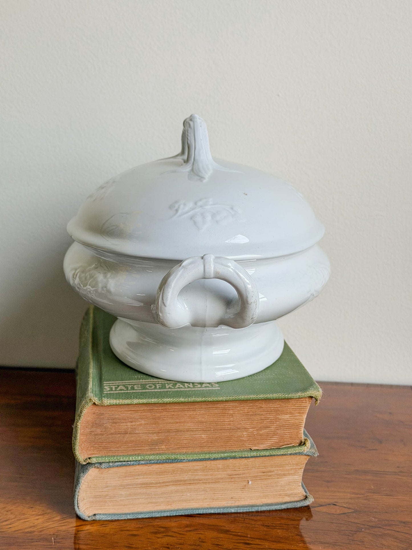 Antique English Ironstone Vegetable Server (No. 3)