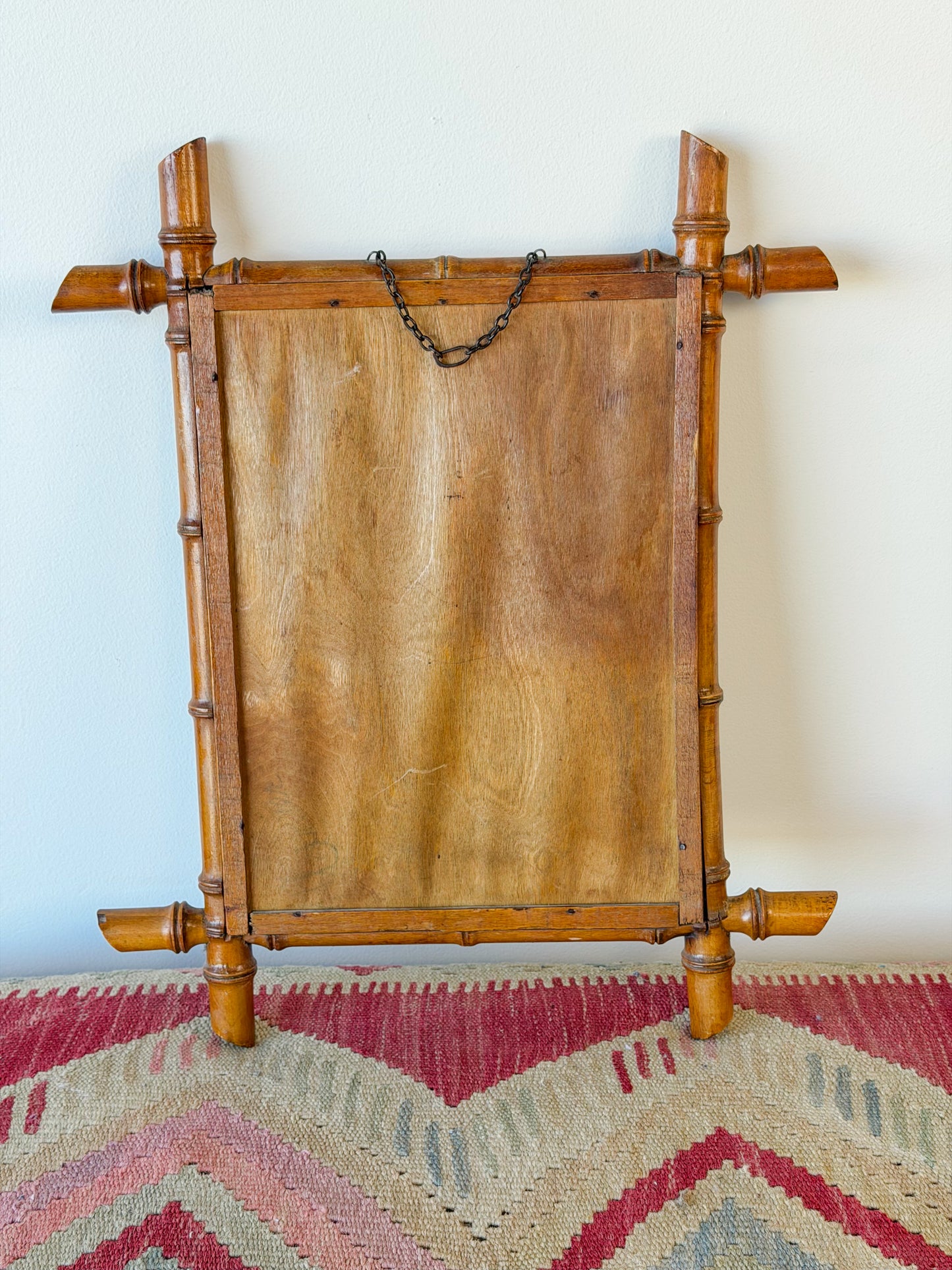 French Faux Bamboo Mirror (No. 2)