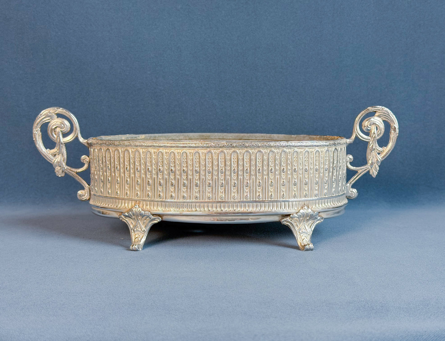 Napoleon III Silverplate Jardinière