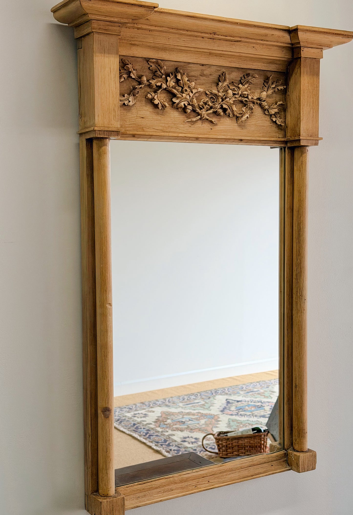 Georgian Pine Pier Mirror