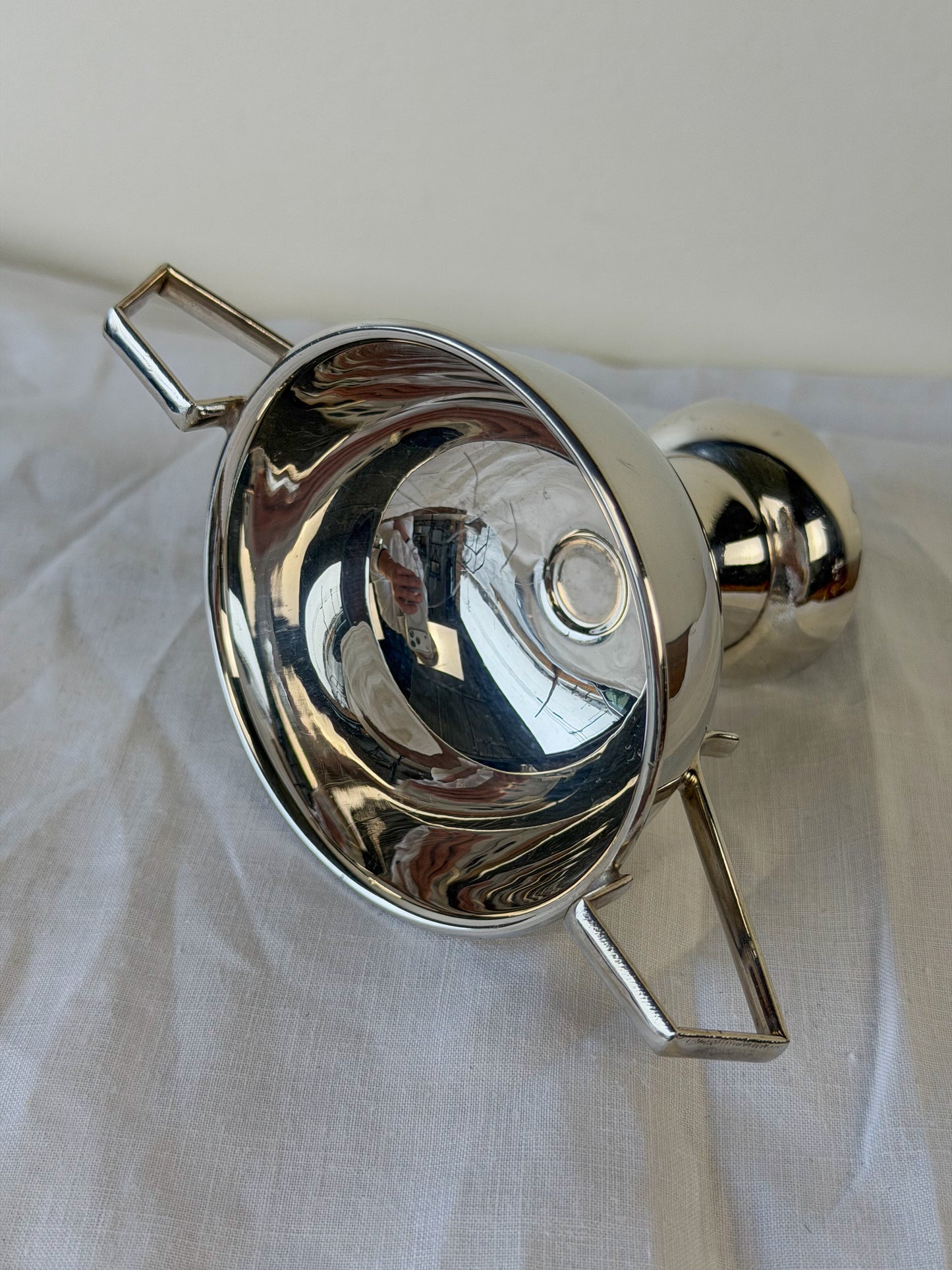 English Silverplate Loving Cup