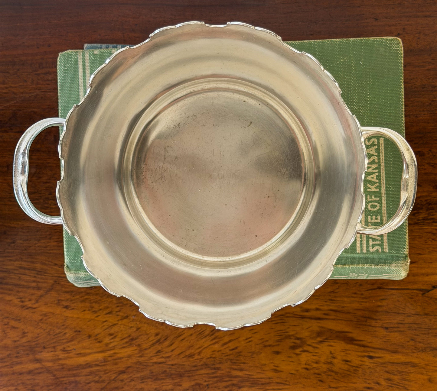 Vintage French Silverplate Cachepot