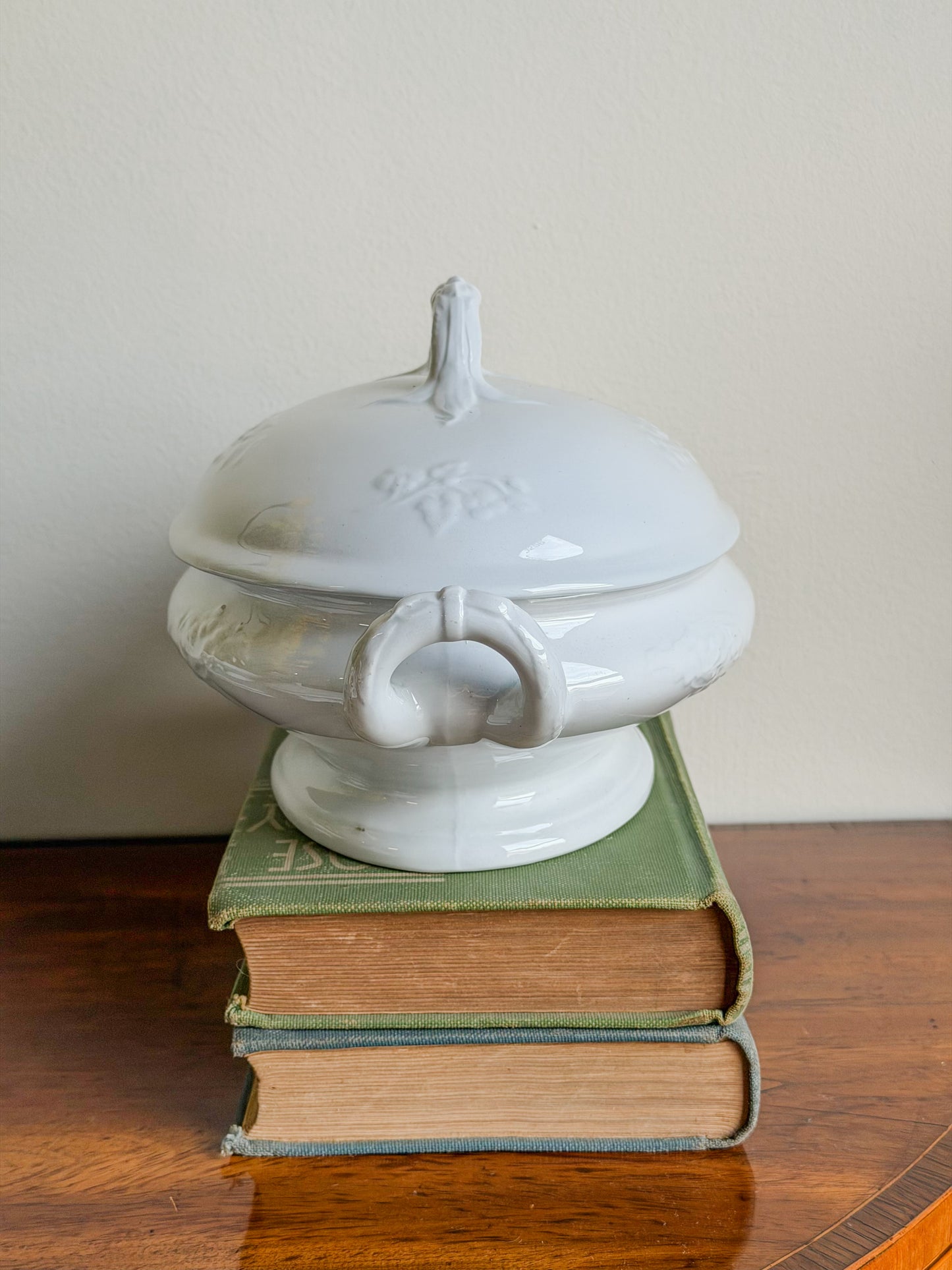 Antique English Ironstone Vegetable Server (No. 3)