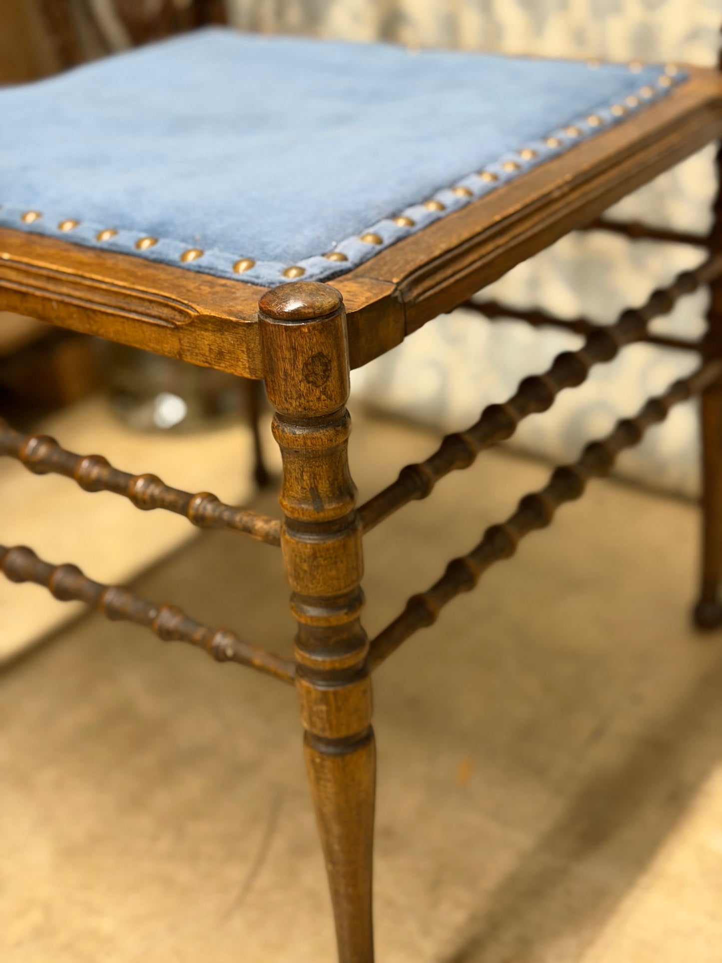 Victorian Spindle Corner Chair