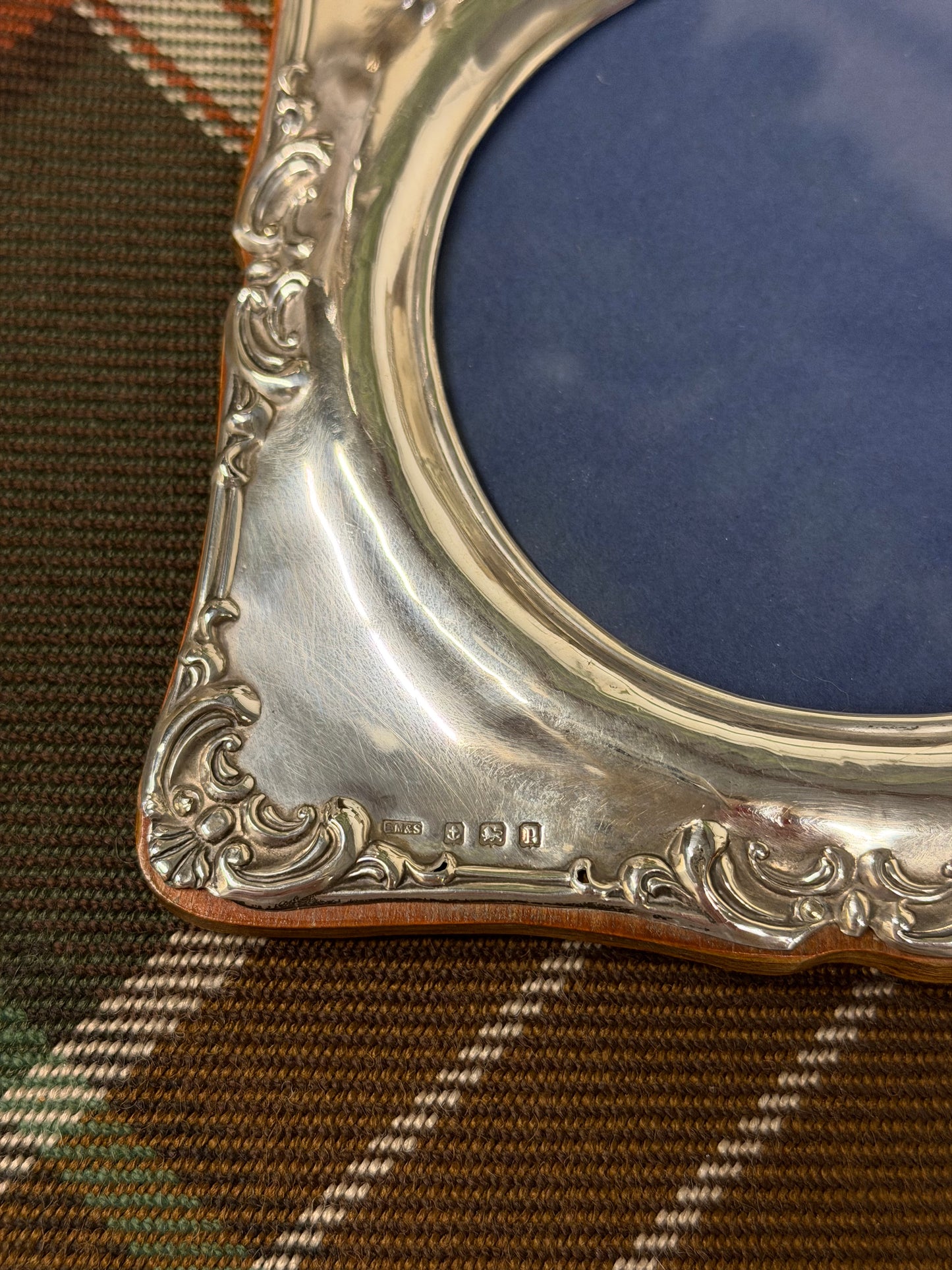 1914 Sterling Silver Picture Frame