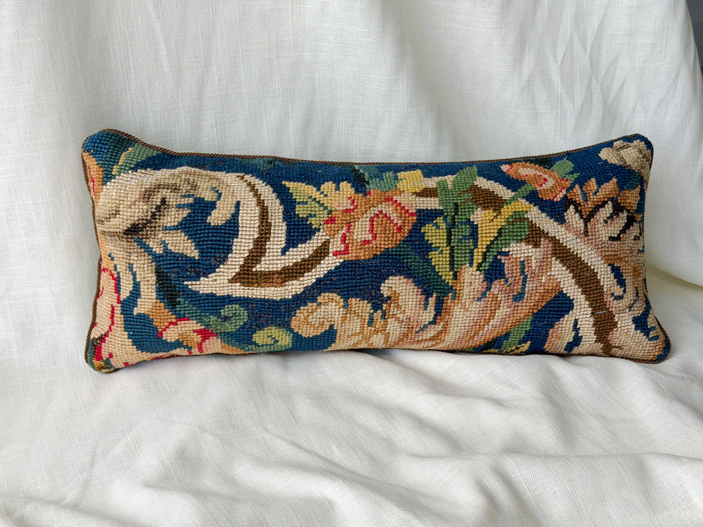 French Wool Textile Accent Pillows
