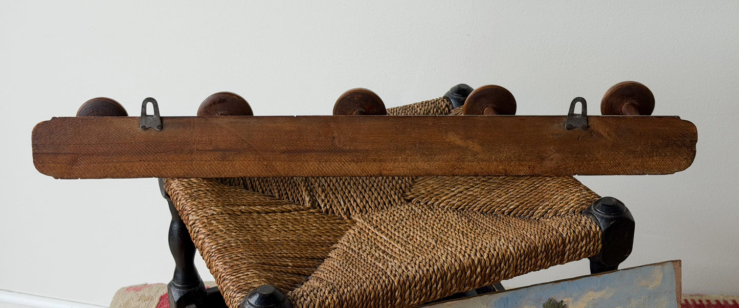 French Faux Bamboo Coat Rack