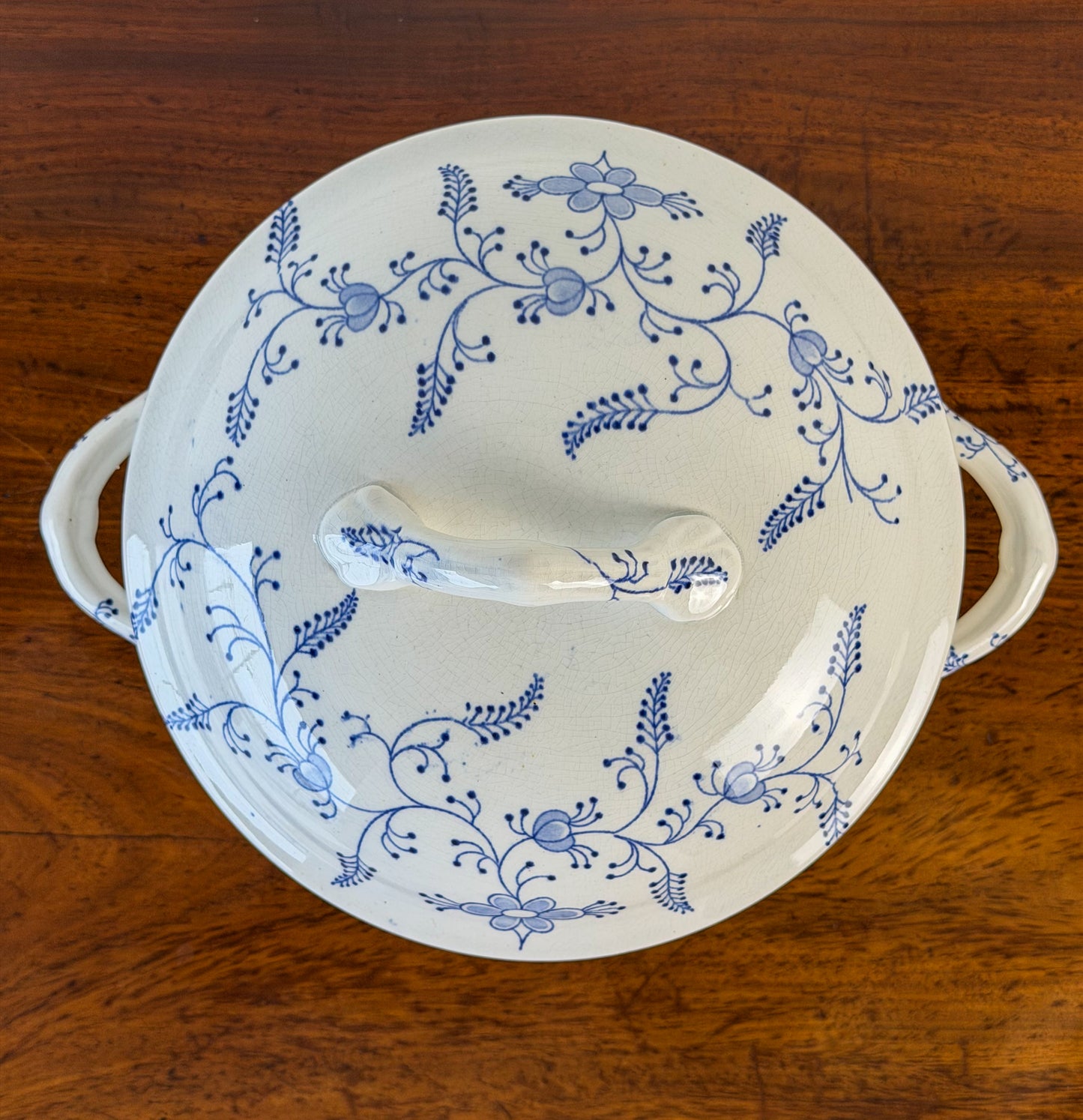 Belgian Transferware Soupière