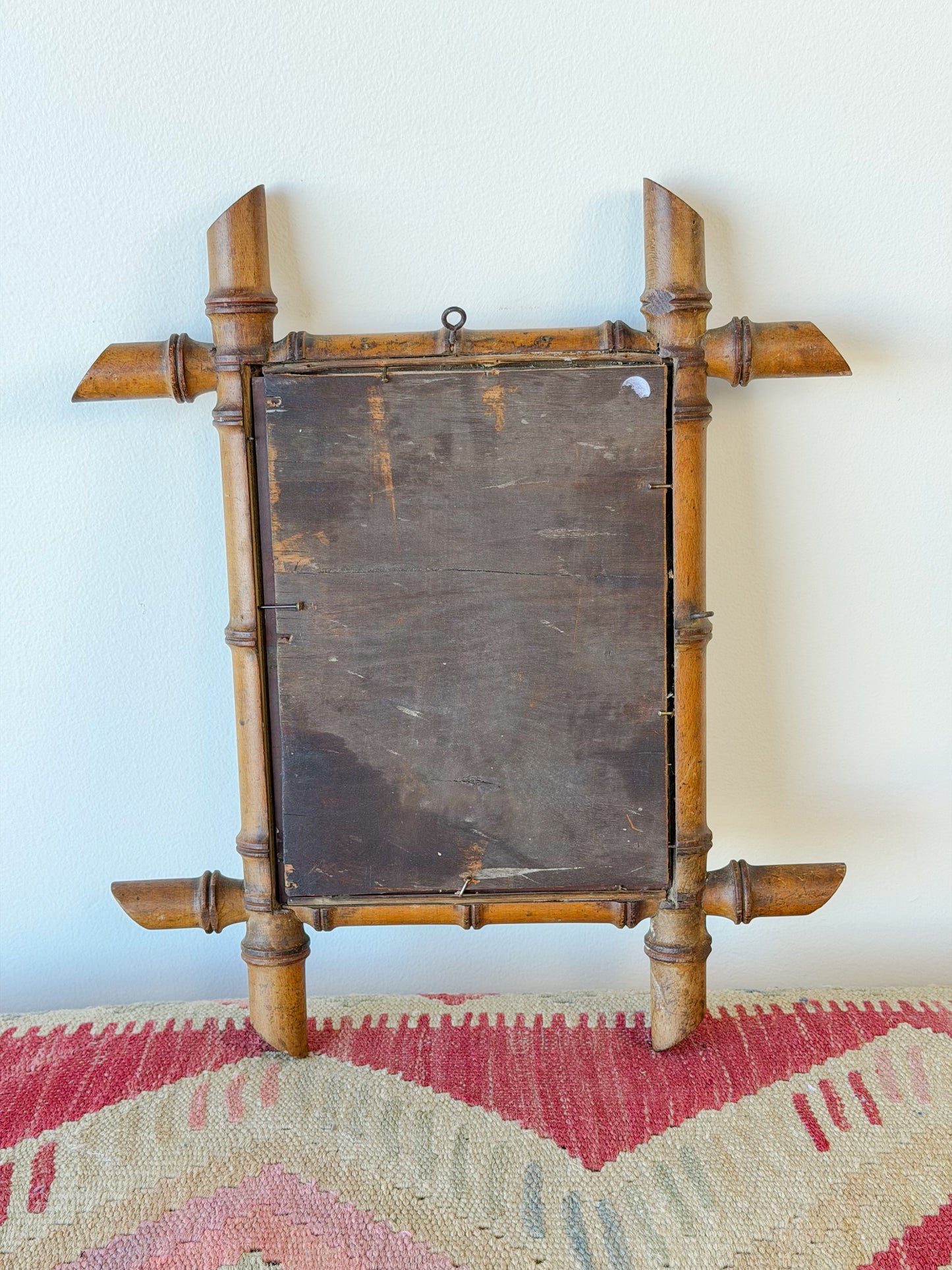 French Faux Bamboo Mirror (No. 1)