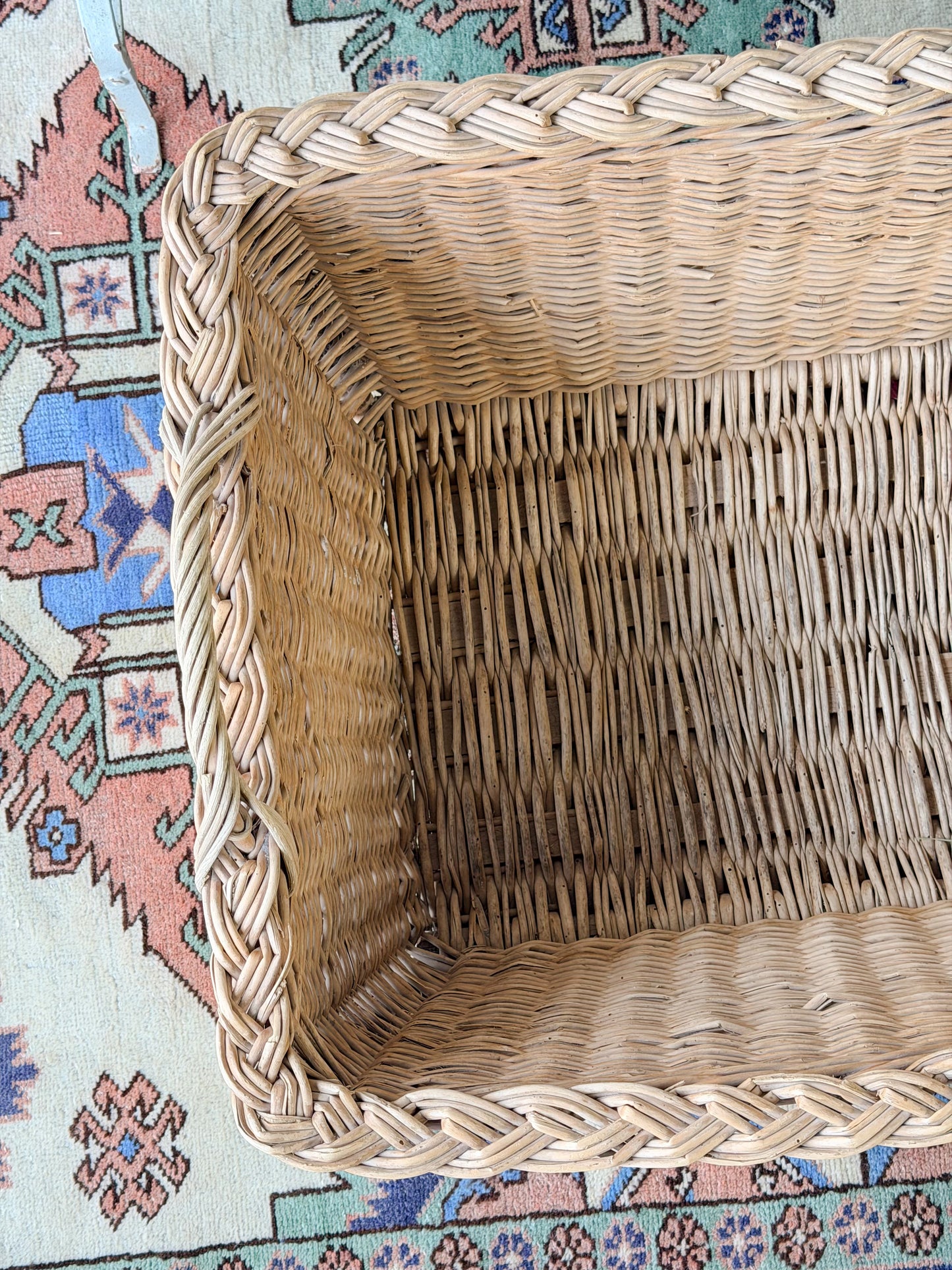 Vintage French Laundry Basket