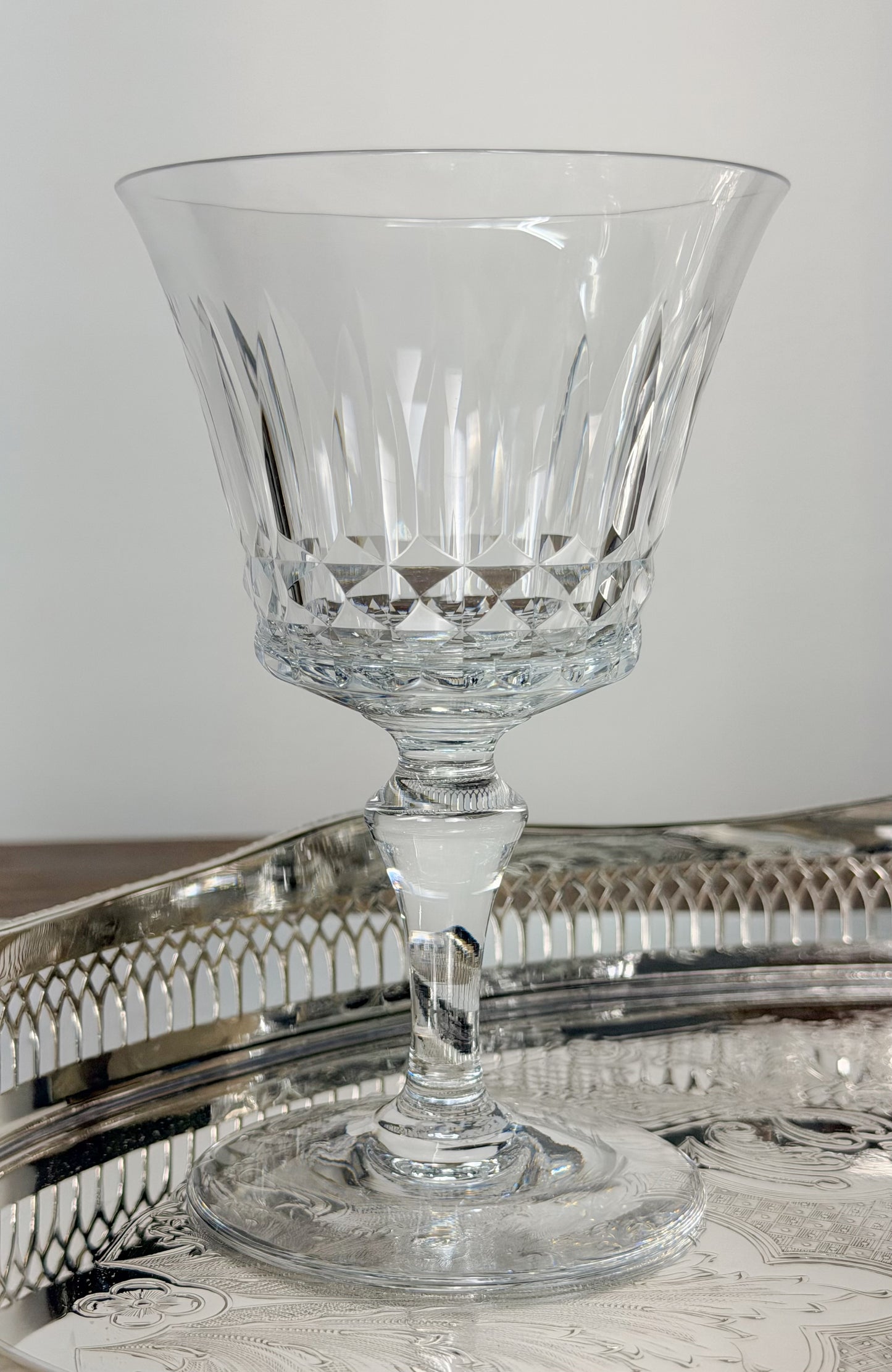 Baccarat ‘Piccadilly’ Crystal Goblets (Set of 4)