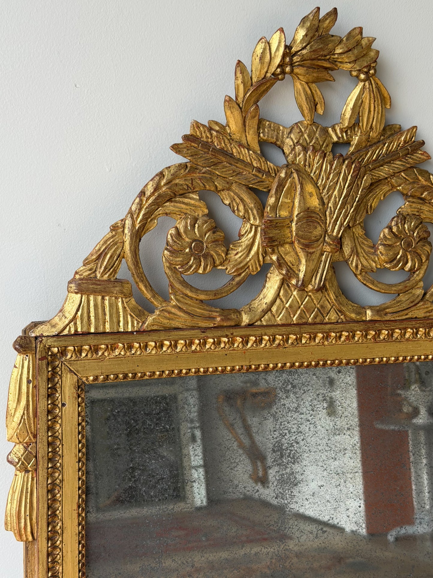 Antique French Marriage Mirror (Medium)
