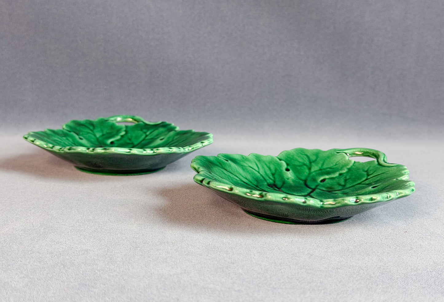 French Majolica Leaf Dish (Small)