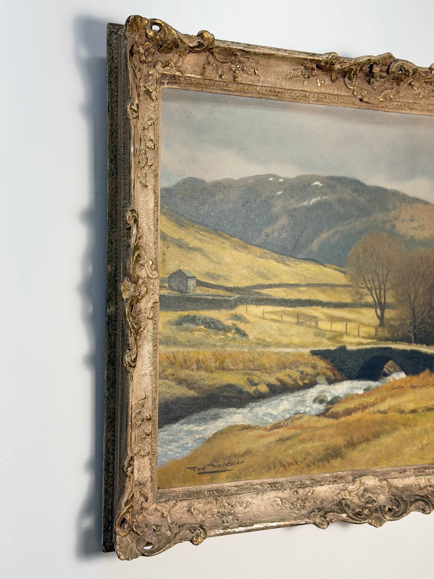 ‘Packhorse Bridge in Cumbria’ Oil on Canvas