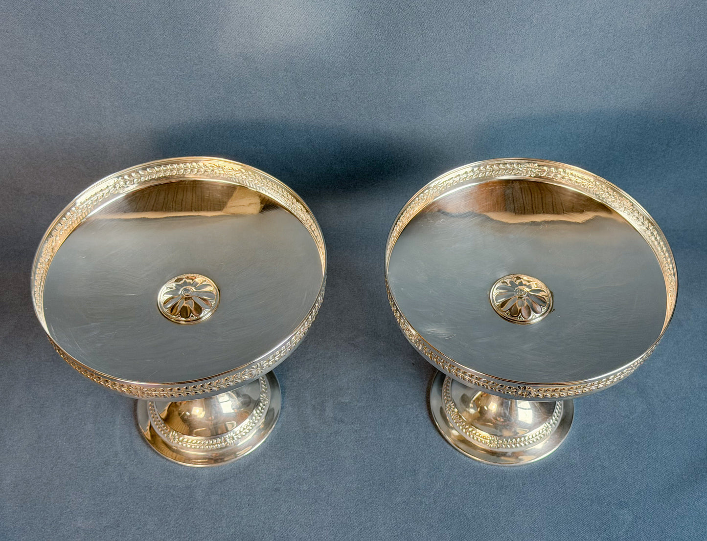 WMF Silverplate Compote Pair