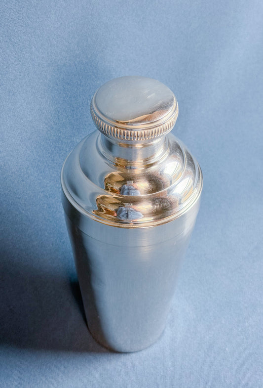 Vintage French Silverplate Cocktail Shaker