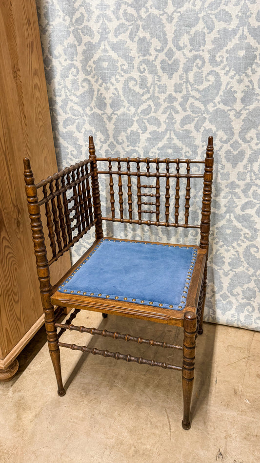 Victorian Spindle Corner Chair