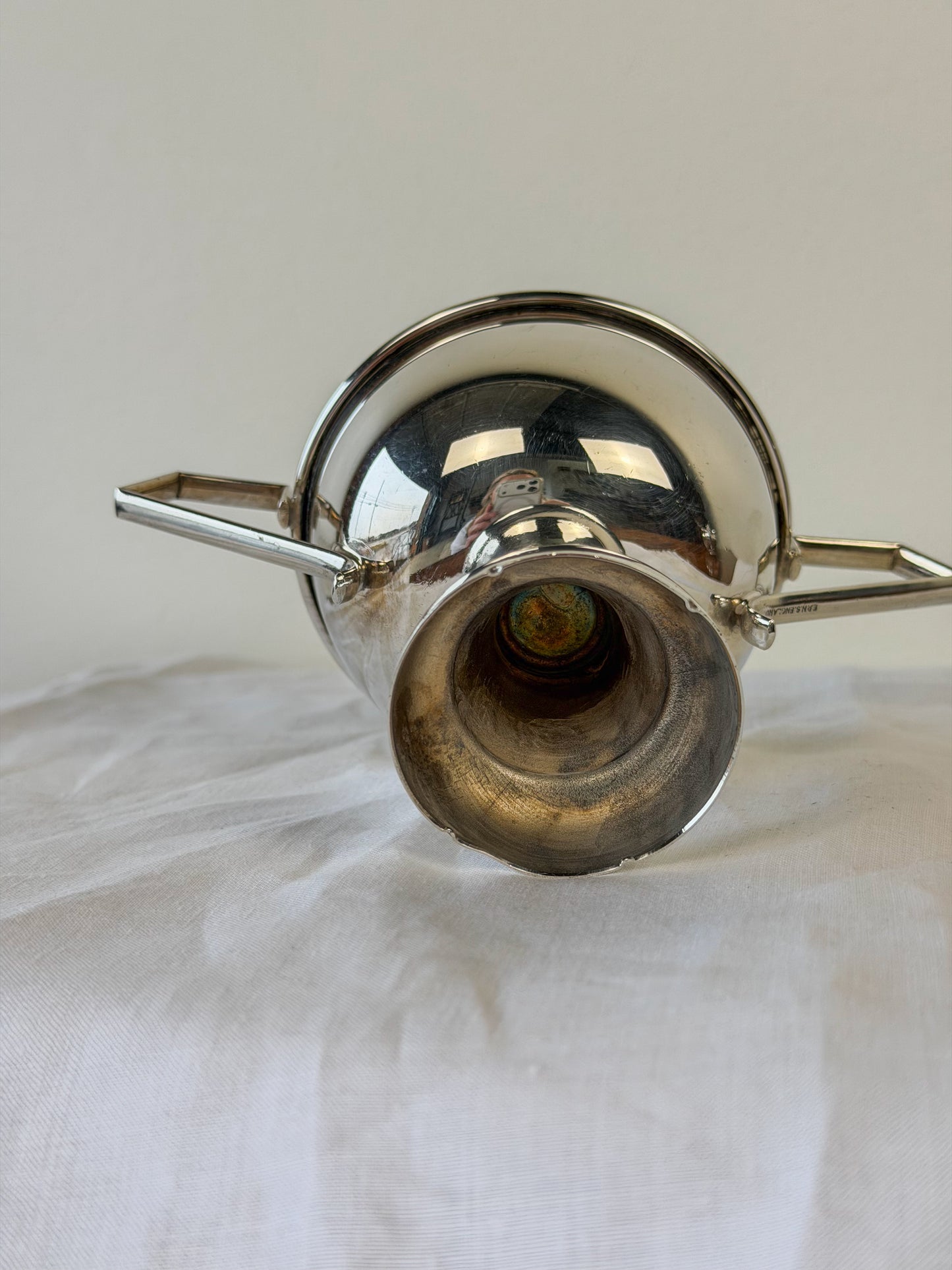 English Silverplate Loving Cup