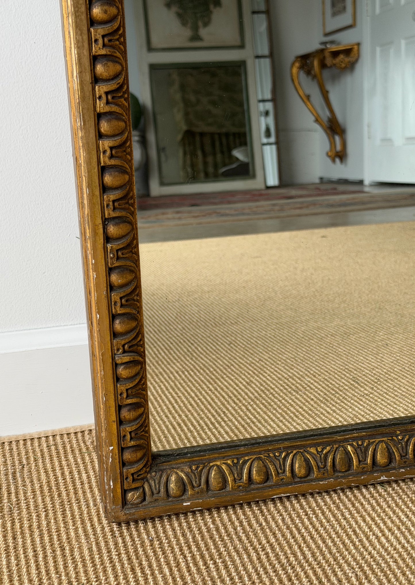 English Victorian Pier Mirror