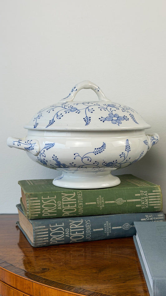 Belgian Transferware Soupière