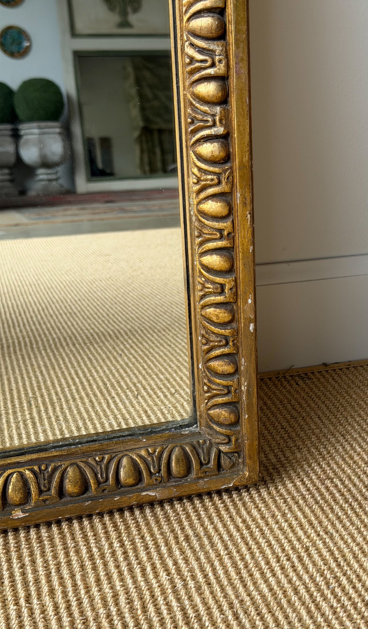 English Victorian Pier Mirror