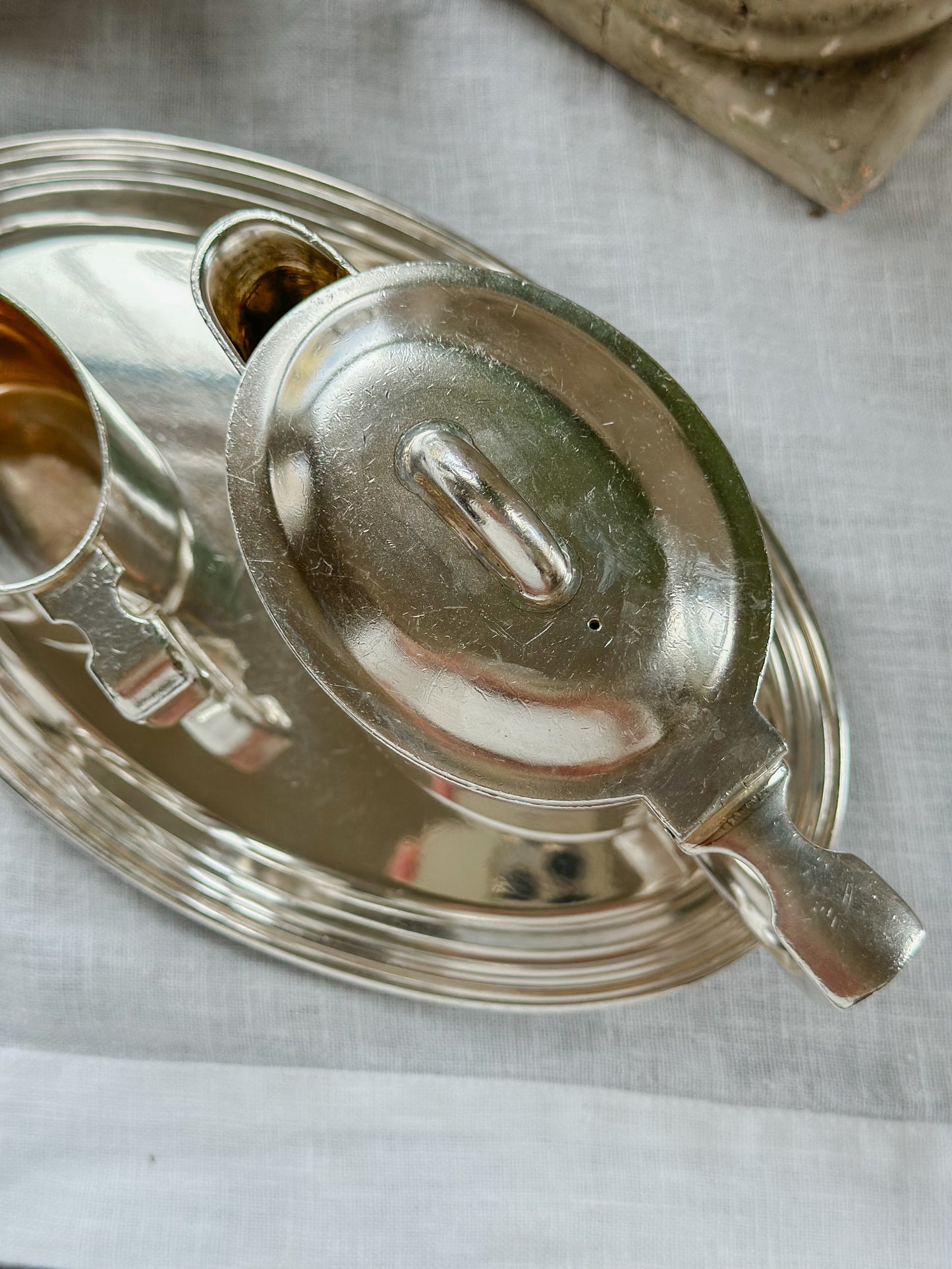 Vintage Hotel Silver Teapot by Berndorf