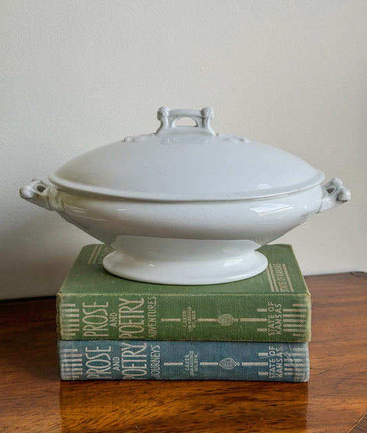 Antique English Ironstone Vegetable Server (No. 2)