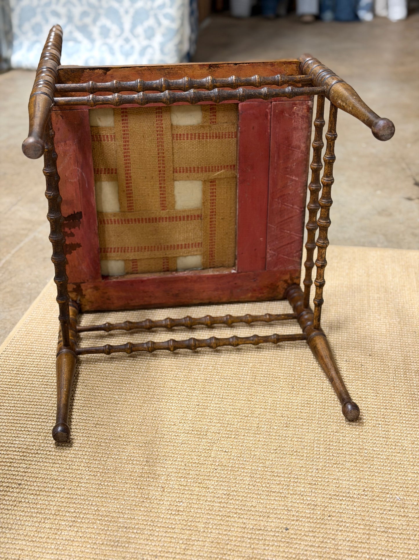 Victorian Spindle Corner Chair