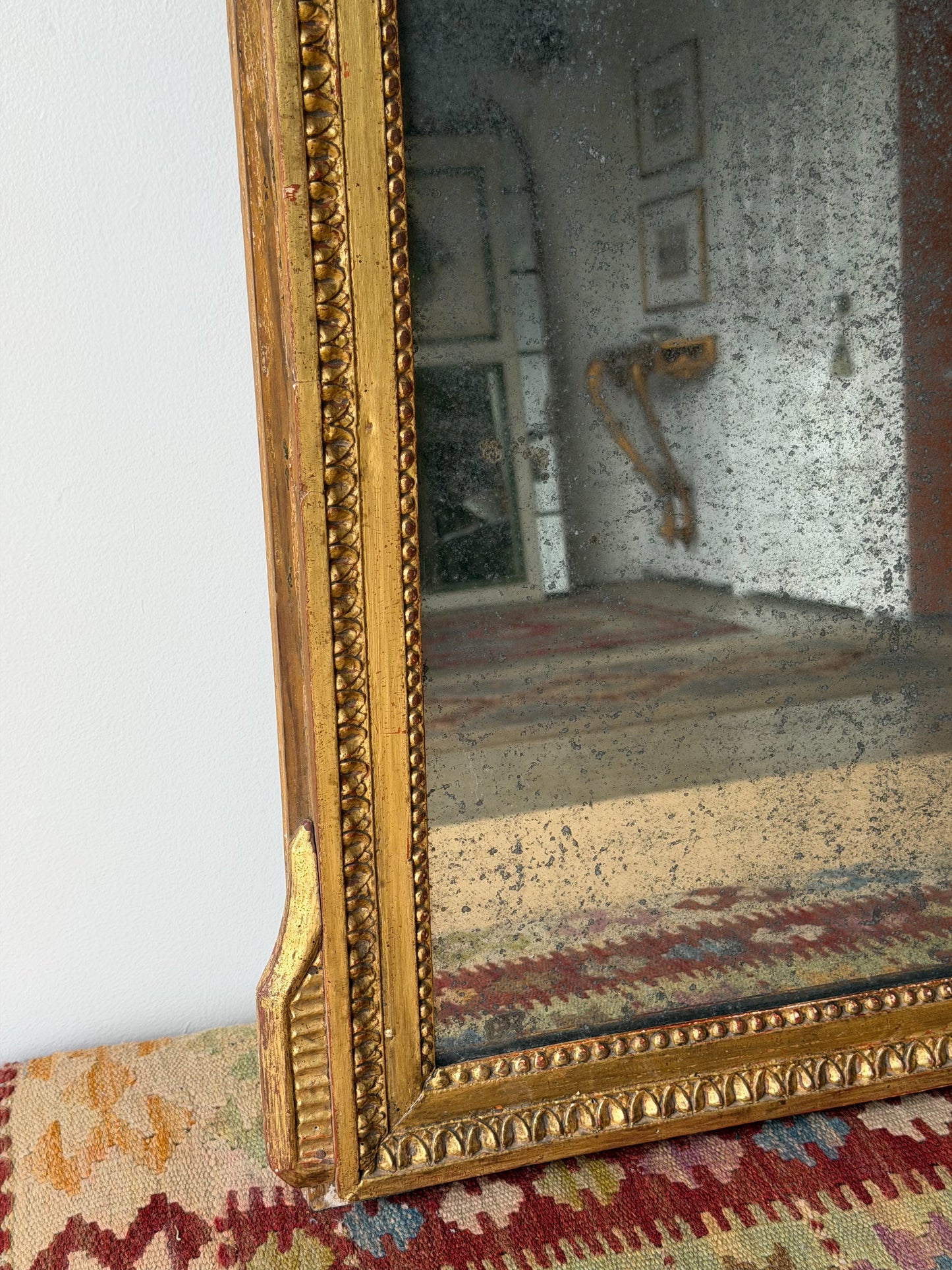 Antique French Marriage Mirror (Medium)